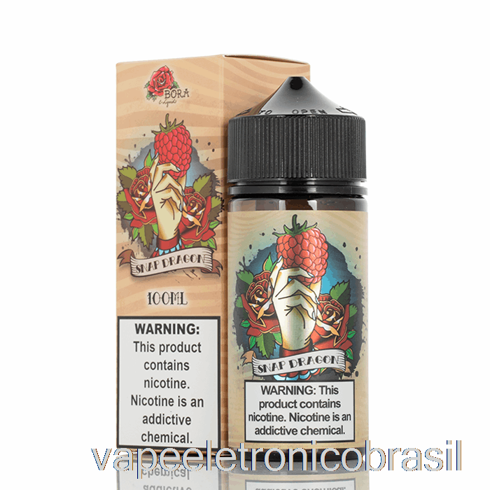 Vape Eletrônico Snap Dragon - Série Bora - Vapor Shijin - 100ml 6mg